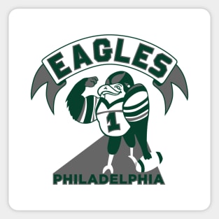 I Am Not Okay With This - Eagles Philadelphia retro t-shirt - Stanley Barber Sticker